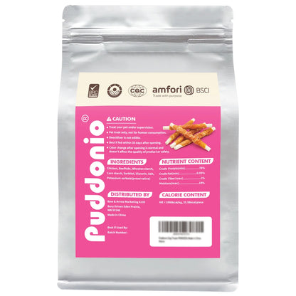 Chicken Jerky with Rawhide Sticks Dog Treats, 10 Oz (25 Ct)