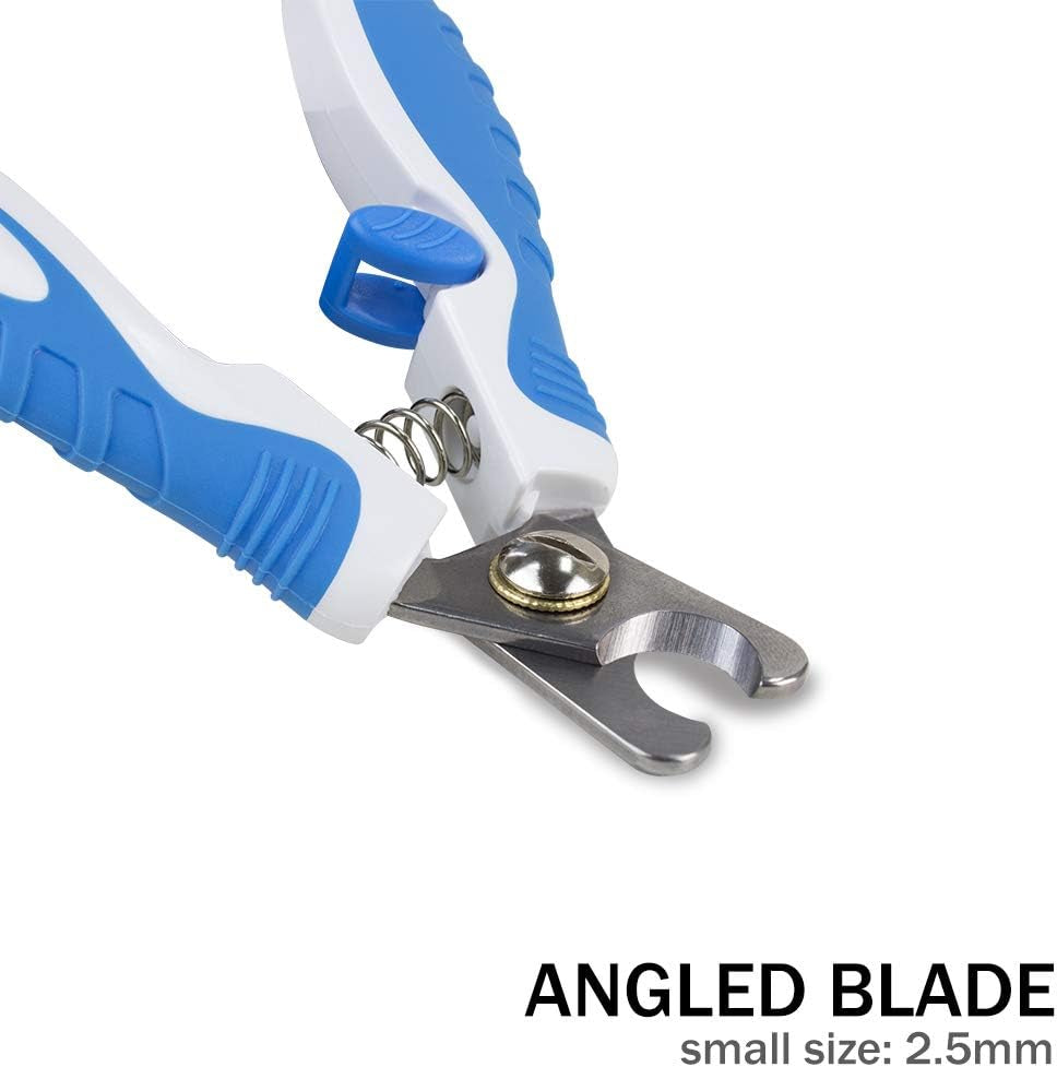 Scamper Pets Dog Nail Clippers, Nail Clipper for Dogs, Cat Nail Clippers with Pet Safety Lock (Medium)