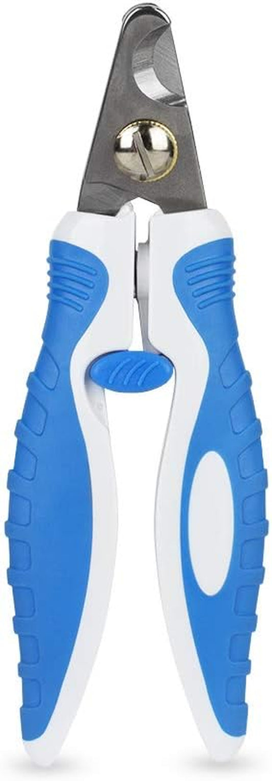 Scamper Pets Dog Nail Clippers, Nail Clipper for Dogs, Cat Nail Clippers with Pet Safety Lock (Medium)